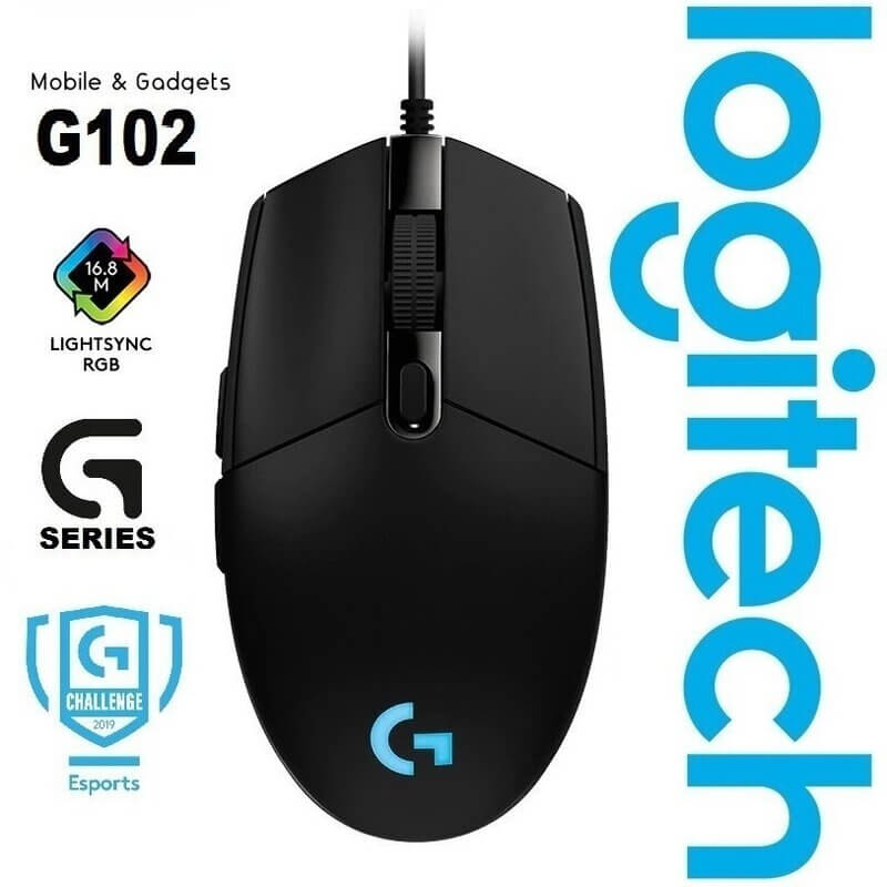 Mouse-Óptico-Gamer-Logitech-G102